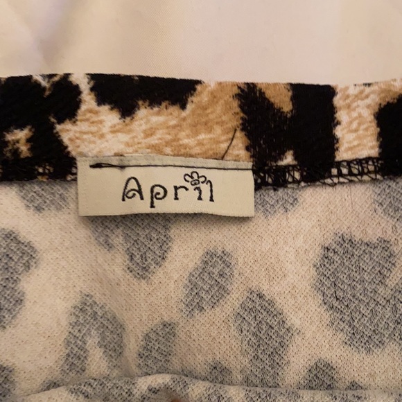 Leopard pencil skirt - Picture 3 of 4